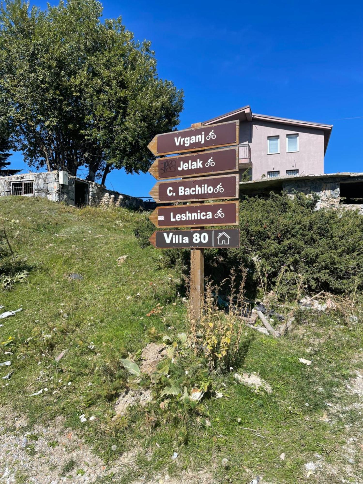 Villa 80 Kodra E Diellit Тетово Экстерьер фото